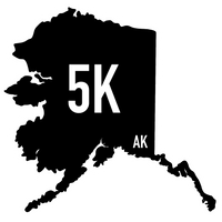 Alaska 5K Sticker or Magnet