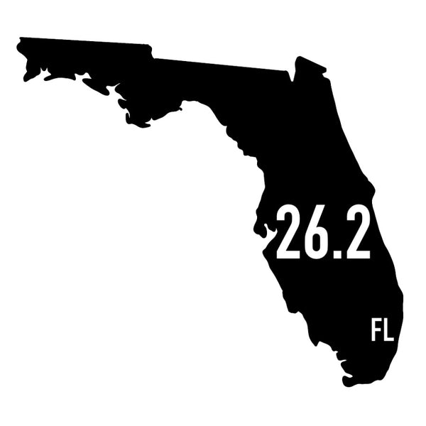 Florida 26.2 Sticker or Magnet