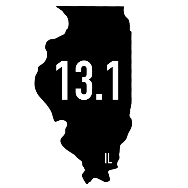 Illinois 13.1 Sticker or Magnet