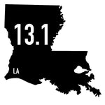 Louisiana 13.1 Sticker or Magnet