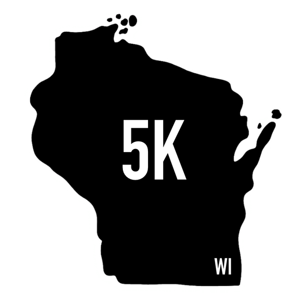 Wisconsin 5K Sticker or Magnet