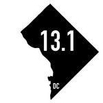 Washington DC 13.1 Sticker or Magnet