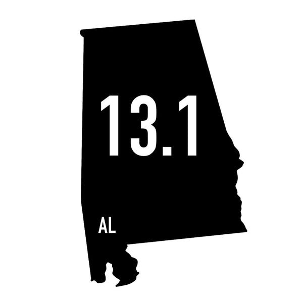 Alabama 13.1 Sticker or Magnet