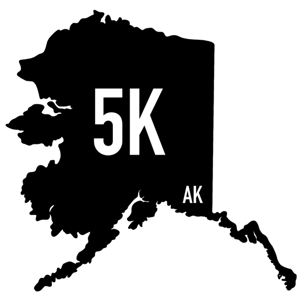 Alaska 5K Sticker or Magnet