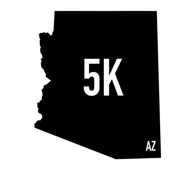 Arizona 5K Sticker or Magnet