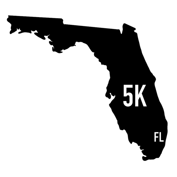 Florida 5K Sticker or Magnet