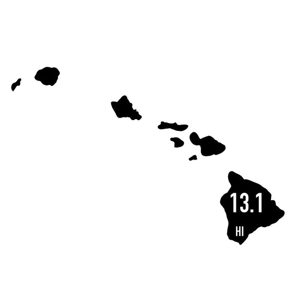 Hawaii 13.1 Sticker or Magnet