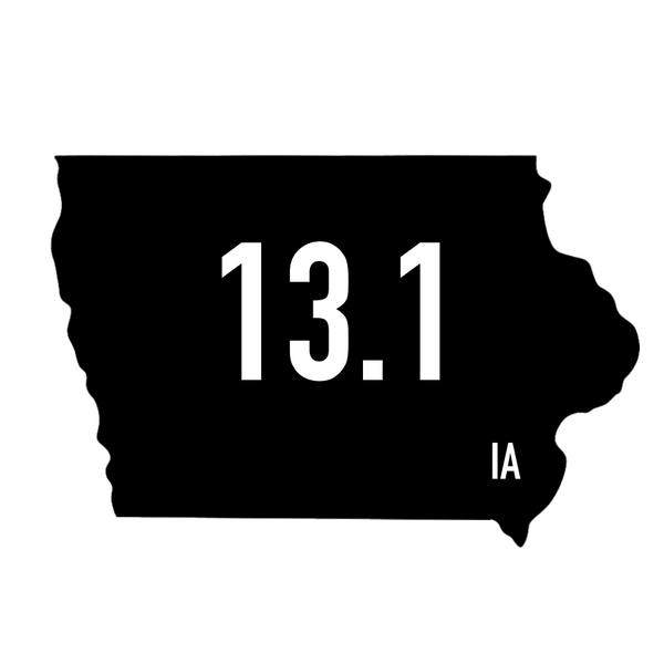 Iowa 13.1 Sticker or Magnet