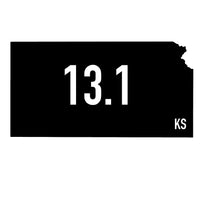 Kansas 13.1 Sticker or Magnet