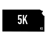 Kansas 5K Sticker or Magnet