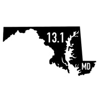 Maryland 13.1 Sticker or Magnet
