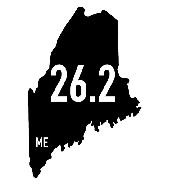 Maine 26.2 Sticker or Magnet