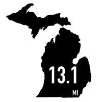 Michigan 13.1 Sticker or Magnet
