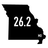Missouri 26.2 Sticker or Magnet