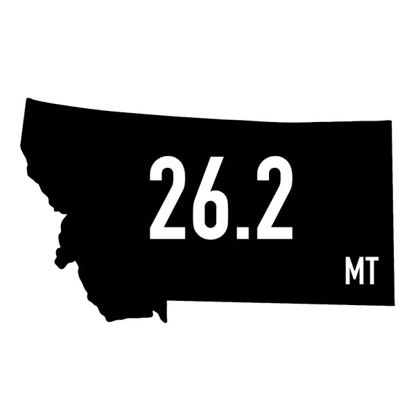 Montana 26.2 Sticker or Magnet