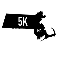 Massachusetts 5K Sticker or Magnet