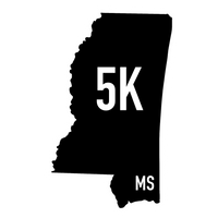 Mississippi 5K Sticker or Magnet