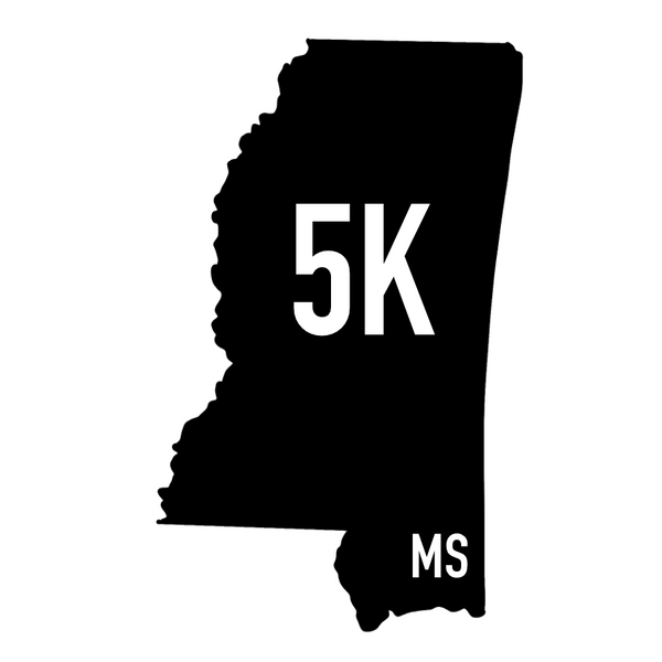 Mississippi 5K Sticker or Magnet