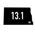 North Dakota 13.1 Sticker or Magnet