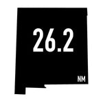 New Mexico 26.2 Sticker or Magnet