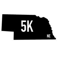 Nebraska 5K Sticker or Magnet
