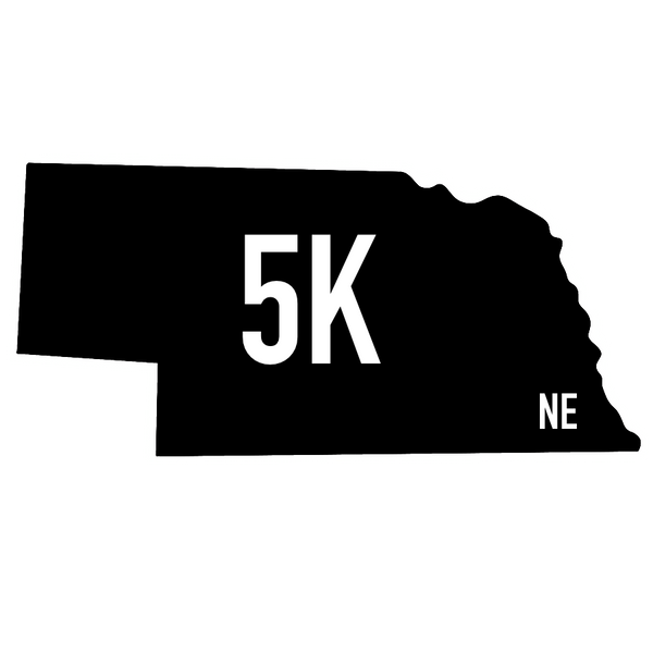 Nebraska 5K Sticker or Magnet