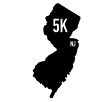 New Jersey 5K Sticker or Magnet