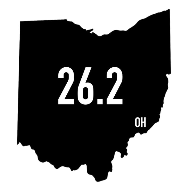 Ohio 26.2 Sticker or Magnet