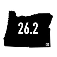 Oregon 26.2 Sticker or Magnet