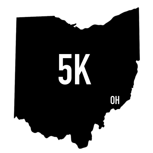 Ohio 5K Sticker or Magnet