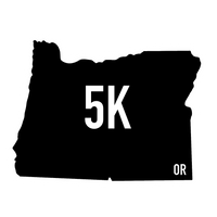 Oregon 5K Sticker or Magnet