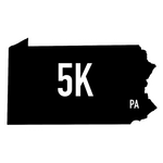Pennsylvania 5K Sticker or Magnet