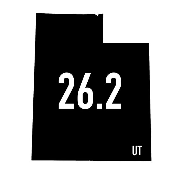 Utah 26.2 Sticker or Magnet