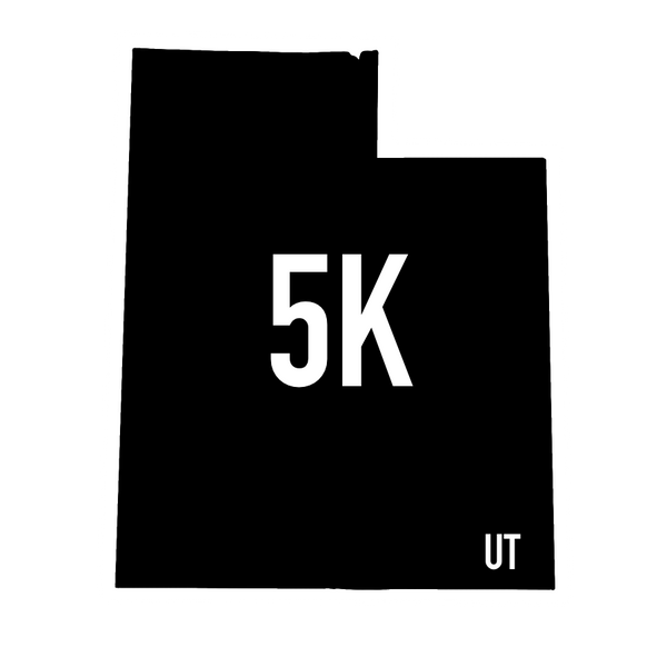 Utah 5K Sticker or Magnet