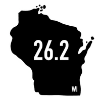 Wisconsin 26.2 Sticker or Magnet