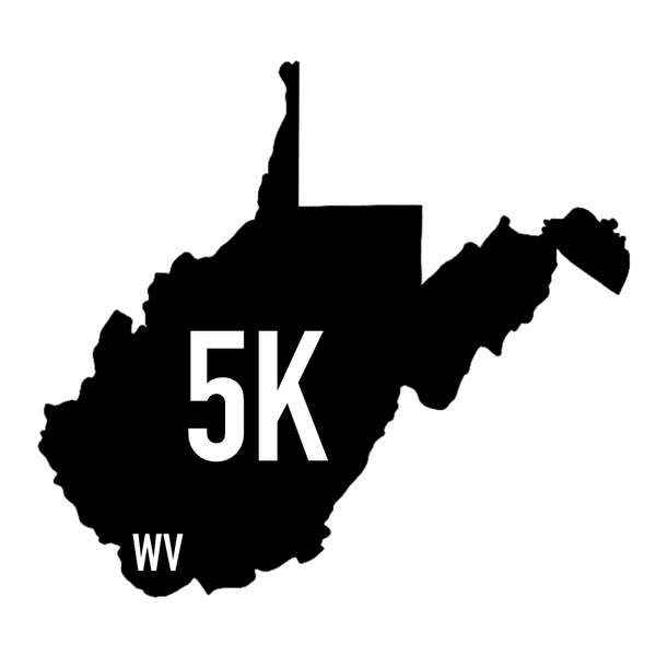 West Virginia 5K Sticker or Magnet